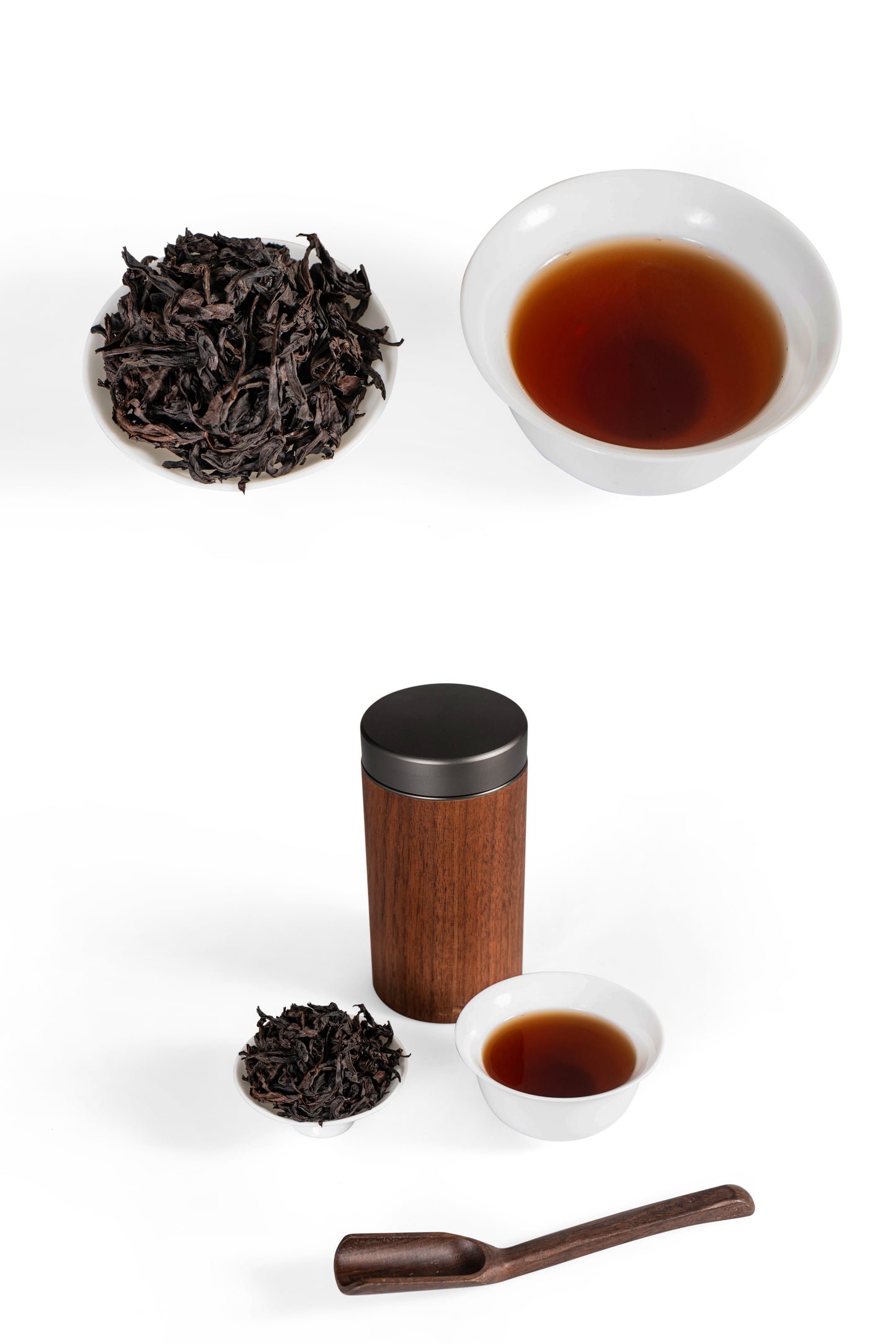 Wuyi Rock Tea Loose Leaf, Loose Leaf Oolong Tea Tin Old Fir Narcissus 1 star 武夷岩茶散叶、散叶乌龙茶罐老枞水仙 1 星级