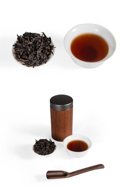 Wuyi Rock Tea Loose Leaf, Loose Leaf Oolong Tea Tin Old Fir Narcissus 1 star 武夷岩茶散叶、散叶乌龙茶罐老枞水仙 1 星级