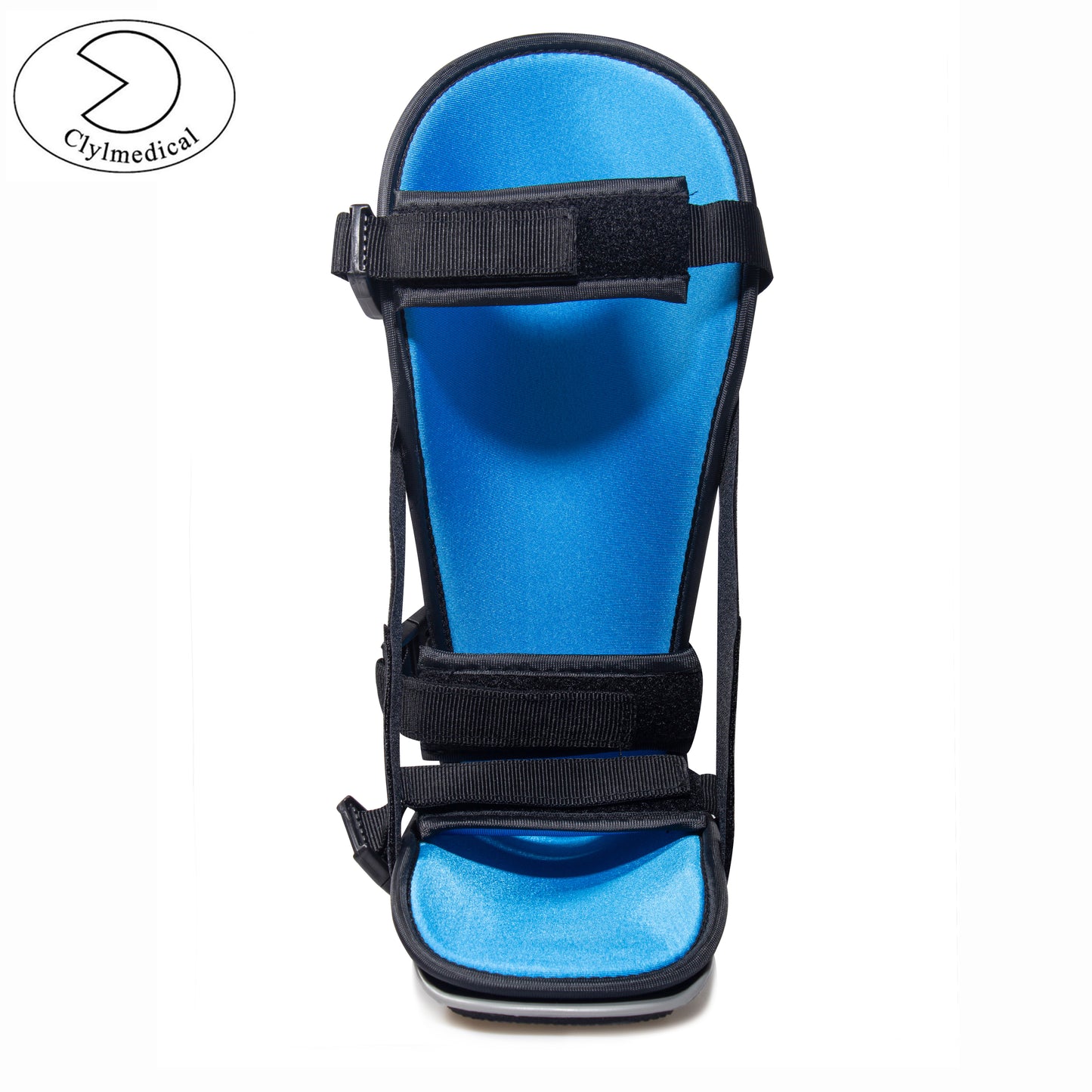 Adjustable Blue Ankle Brace with Foam Support - Hand Wash Only, Ideal for Outdoor Activities