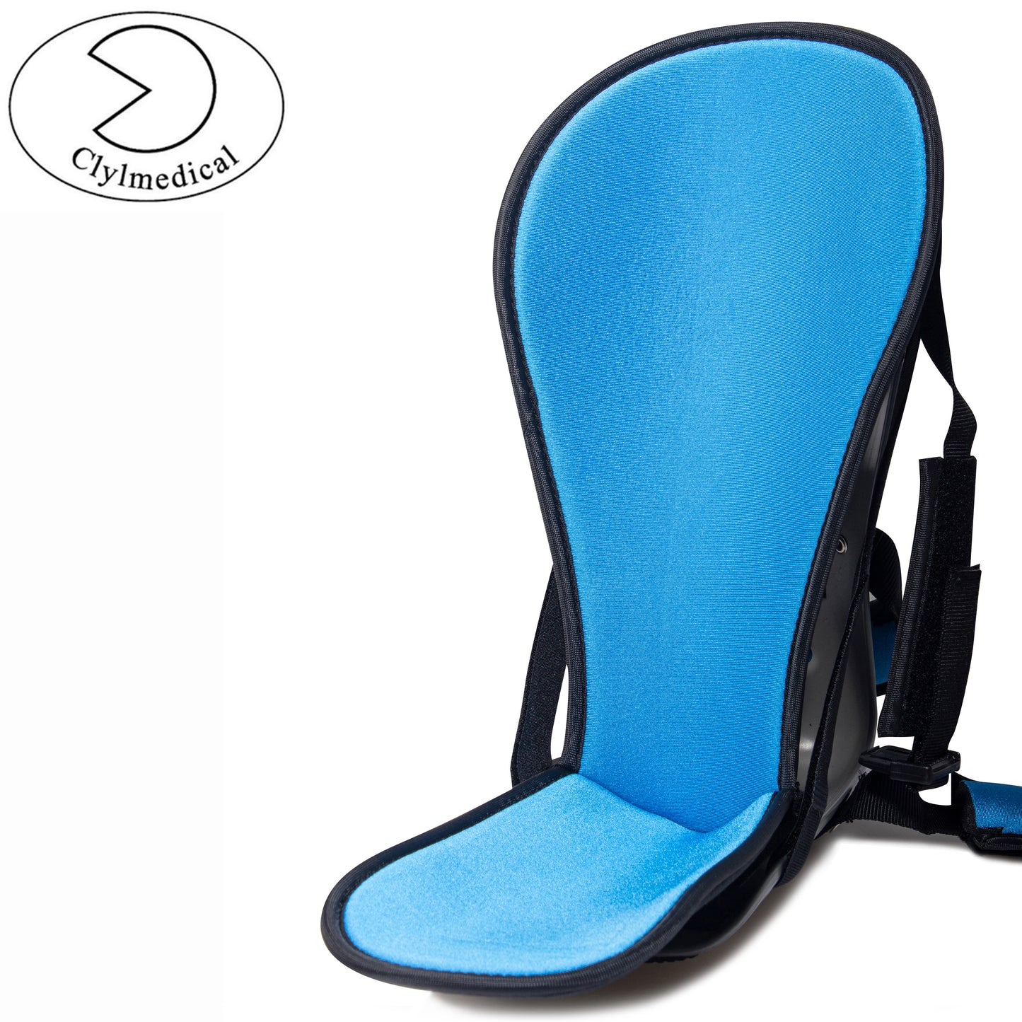 Adjustable Blue Ankle Brace with Foam Support - Hand Wash Only, Ideal for Outdoor Activities